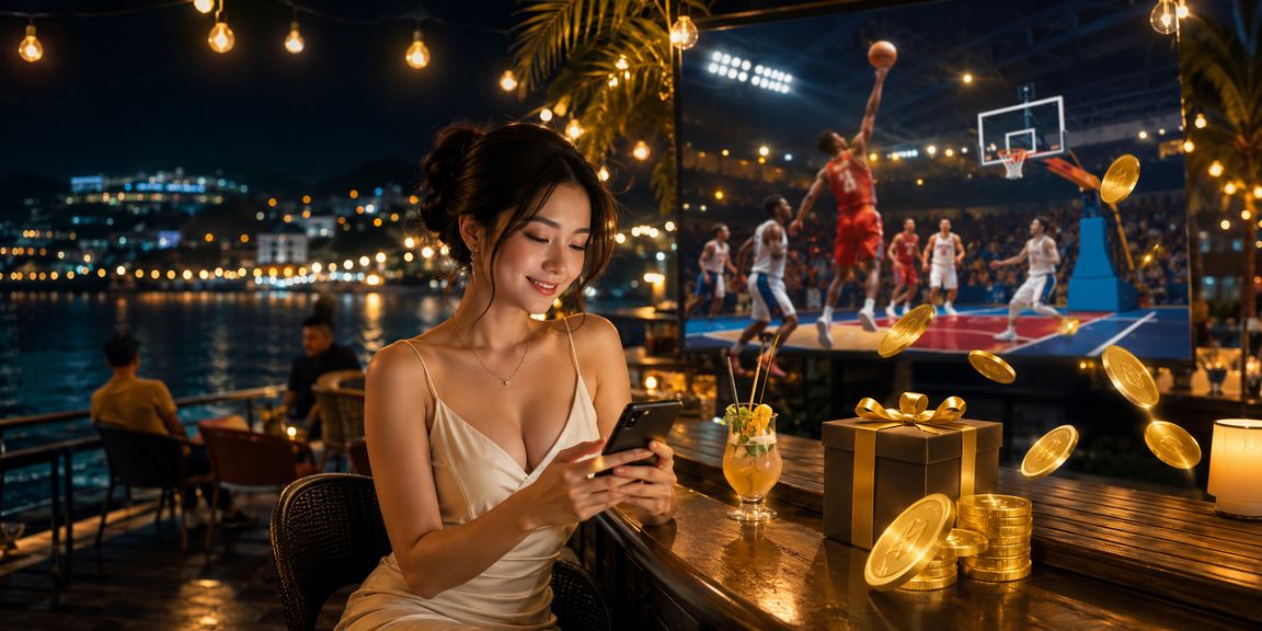 Người chơi theo dõi kết quả cá cược bóng rổ tại Đà Lạt