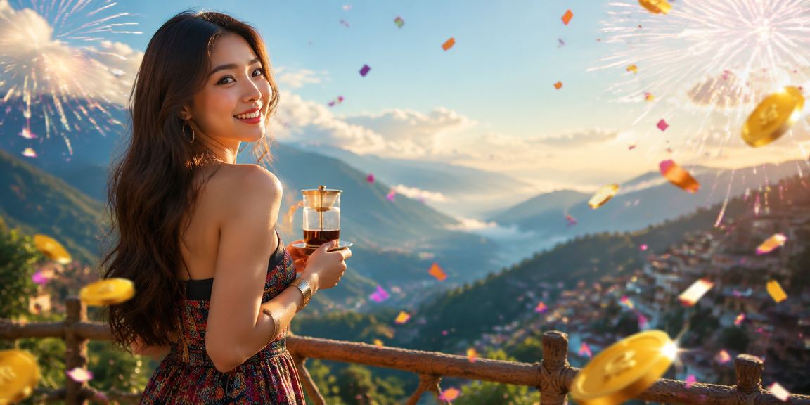 Người dùng Sapa thưởng thức cà phê và theo dõi kết quả casino